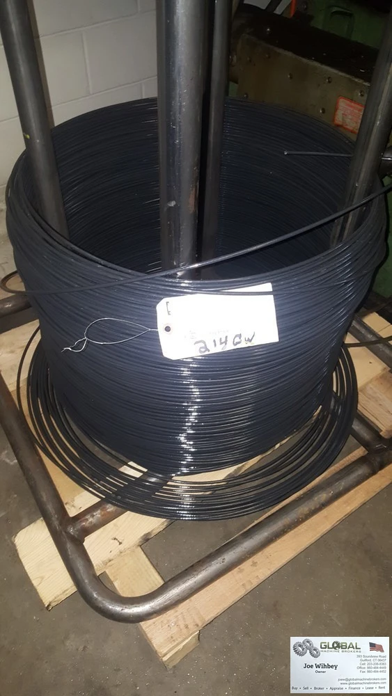 Ace Wire & Cable Size .156 Steel Wire W/PVC Outer Coating New 10/17 & Reel