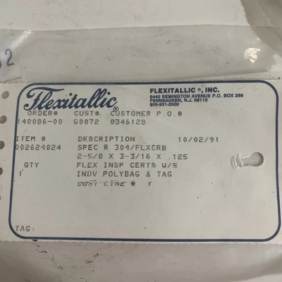 NEW Flexitallic 002624024