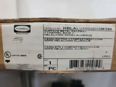NEW HUBBELL HBLALU5000B02M290