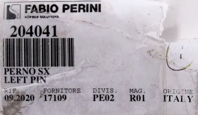 NEW FABIO PERINI 204041 LEFT PIN