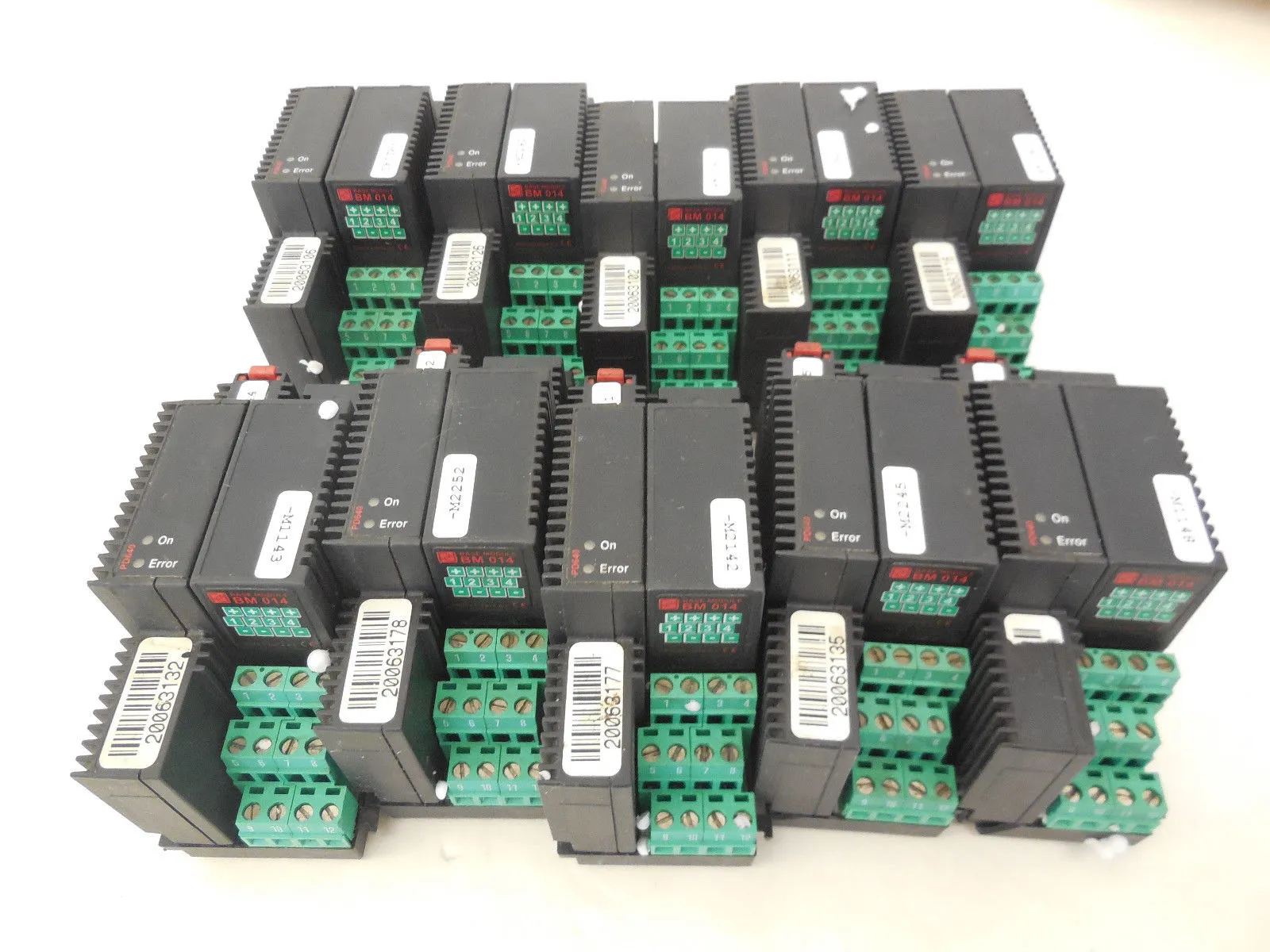 10 USED PROCESS DATA BM 014 BASE MODULE BM014
