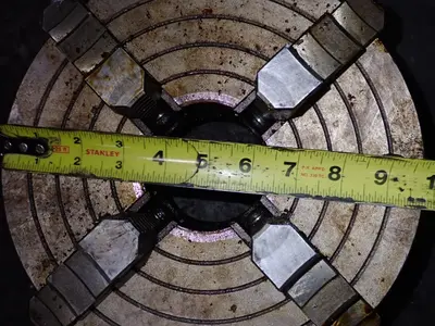 9 3/4" 4 Jaw Chuck