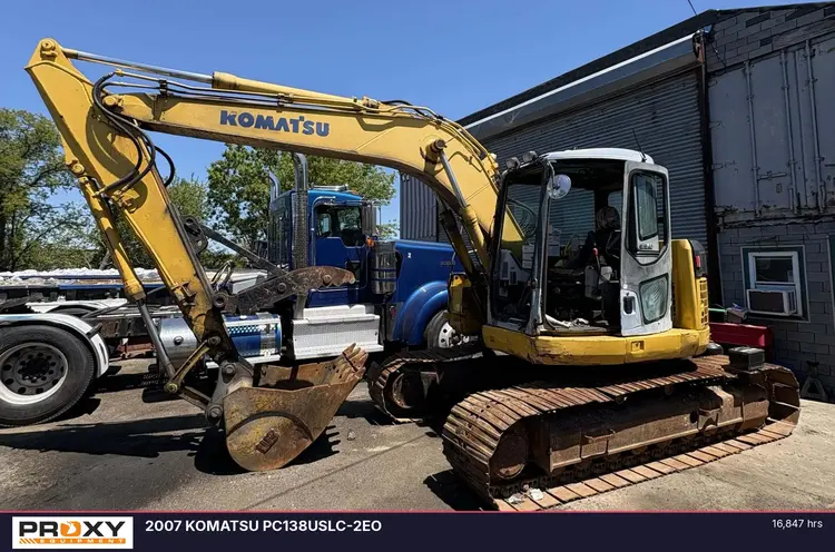 Used 2007 KOMATSU PC138USLC-2EO Crawler Excavators New York US | Proxy Equipment #1388829