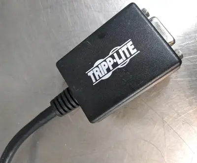 TRIPP LITE P134-06N-VGA Display Port to VGA Adapter Loc5E1/1