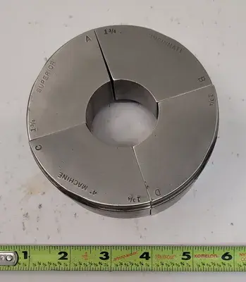 USED SUPERIOR CINCINNATI COLLET PAD
