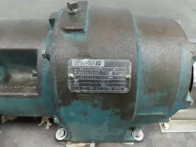 Tri Clover PRED25 Positive Displacement Pump Housing w/Reducer  1.5 Hp 1ph Motor