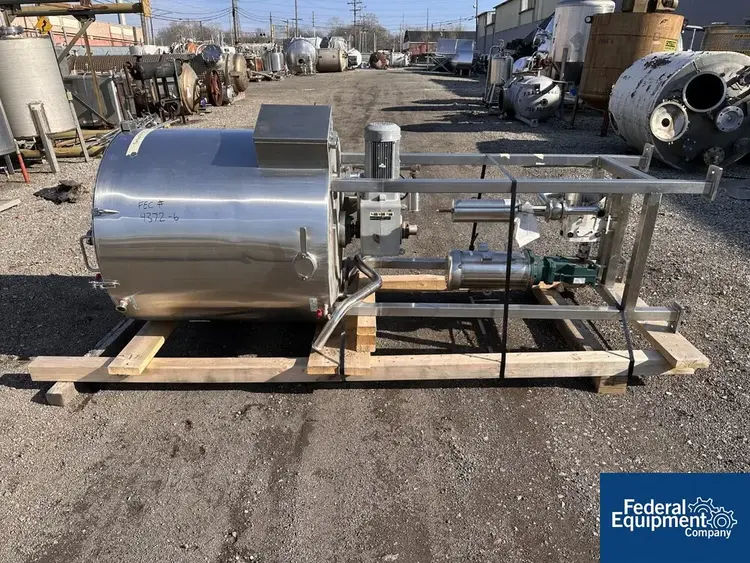 Used N/A 650 Gal Mix Kettle, S/S Stainless Steel Tanks Ohio US | Federal Equipment Company #127197