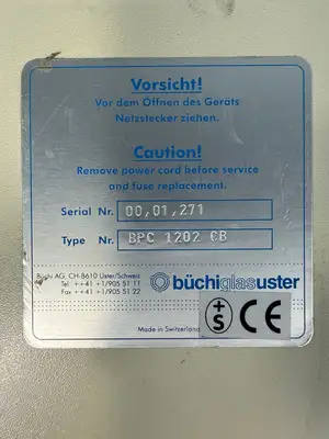Buchi Bpc 1202 PB Pressflow Gas Control Box (5.2.5)