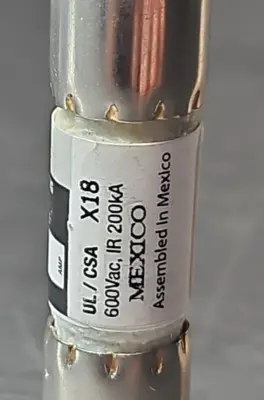 Bussmann FNQ-R-25 fuse 600Vac. Loc4A27