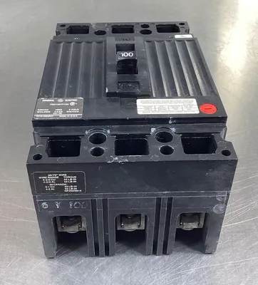 GE TED136YT100 Circuit Breaker 600VAC 100Amp 3Pole 4E-27