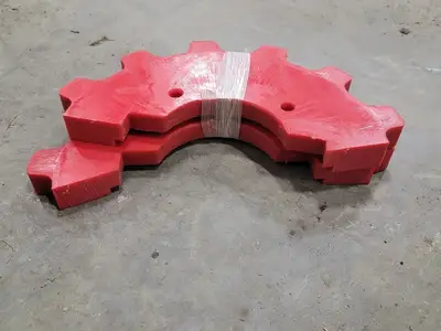 Split Mill Chain Sprocket - 13 Teeth Plastic
