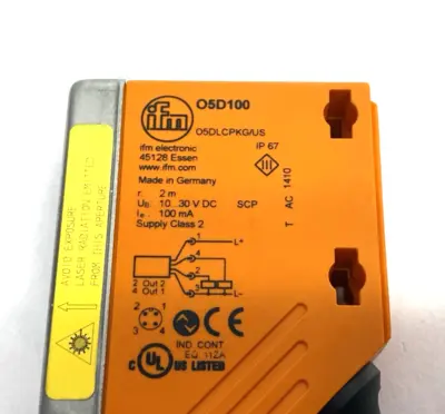 New | in-Stock ifm Laser Distance Sensor, Time-of-Flight Measurement O5DLCPKG/US Photoelectric Sensors Michigan US | Maverick Industrial Sales #1402993