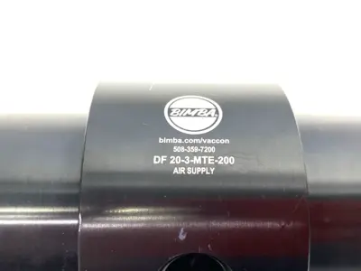 USED BIMBA MEDIA/MATERIAL TRANSFER VACUUM PUMP