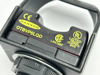 Used Banner OTBVP6LQD Photoelectric Sensors Michigan US | Maverick Industrial Sales #1392459