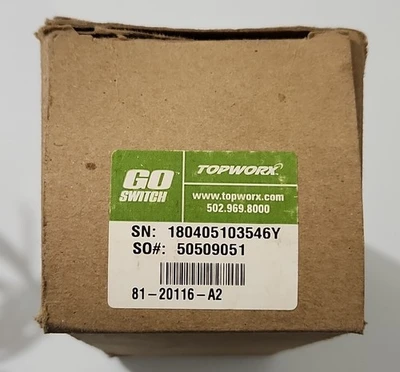 NEW TOPWORX 81-20116-A2