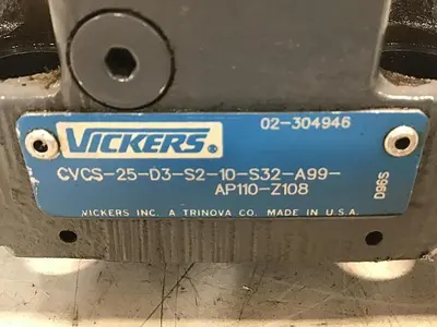 USED VICKERS CVCS-25-D3-S2-10-S32-A99-AP110-Z108