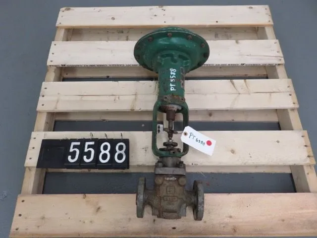 Fisher control valve type ES, size 1"-600, material WCB/316ss