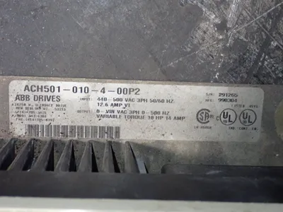 Used ABB ACH501010400P2 AC Drive Control Module Ohio US | HGR 24 #747430