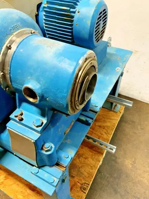 Bird 6 x 12 solid bowl decanter centrifuge, 316SS.