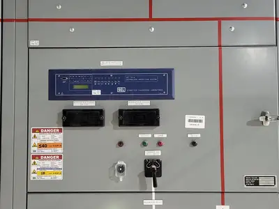 25kV 1200A 3ph Switchgear Unit w/ (2) Power Vac Breaker VB1 27.0-16-0