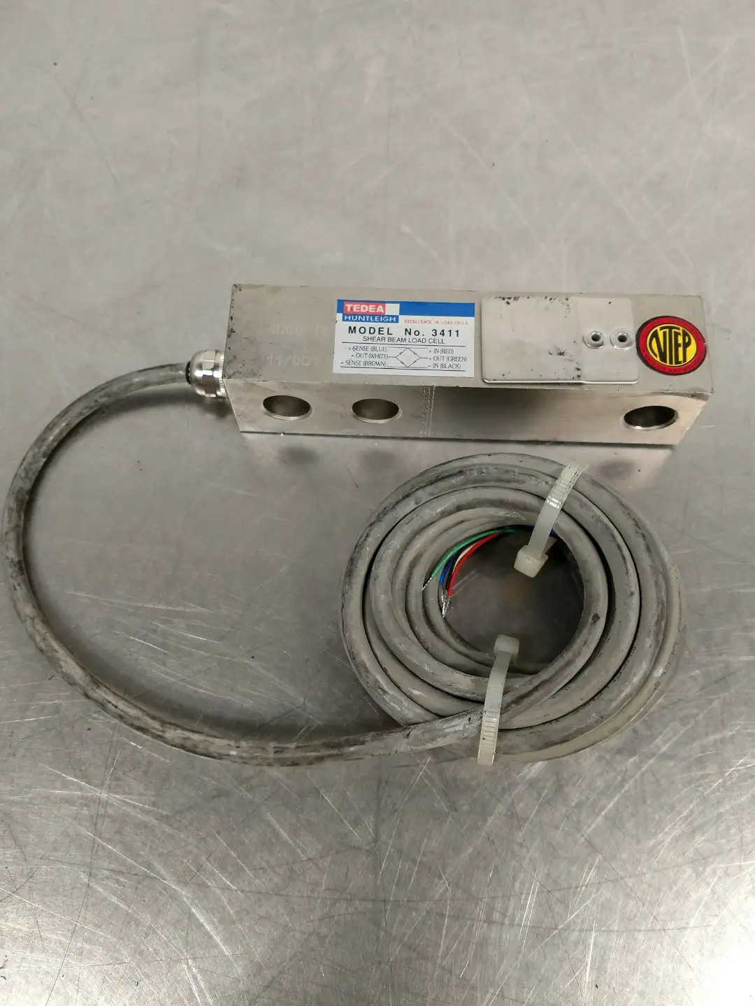 USED Tedea Huntleigh Shear Beam Load Cell