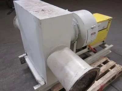 New York Blower Size 122 Gen. Purpose Fan W/ 460V Only Motor  Tested!