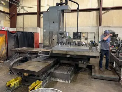 Used 1984 KURAKI KBR-1105BX Horizontal Table Type Boring Mills Ohio US | G-2000, Inc. #178065