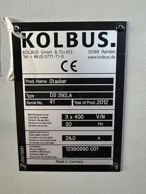 USED 2012 KOLBUS BOOK PRODUCTION LINE BF 530