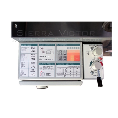 HE&M 450 BSA Horizontal Bandsaws Semi Auto | Sierra Victor Industries (13)