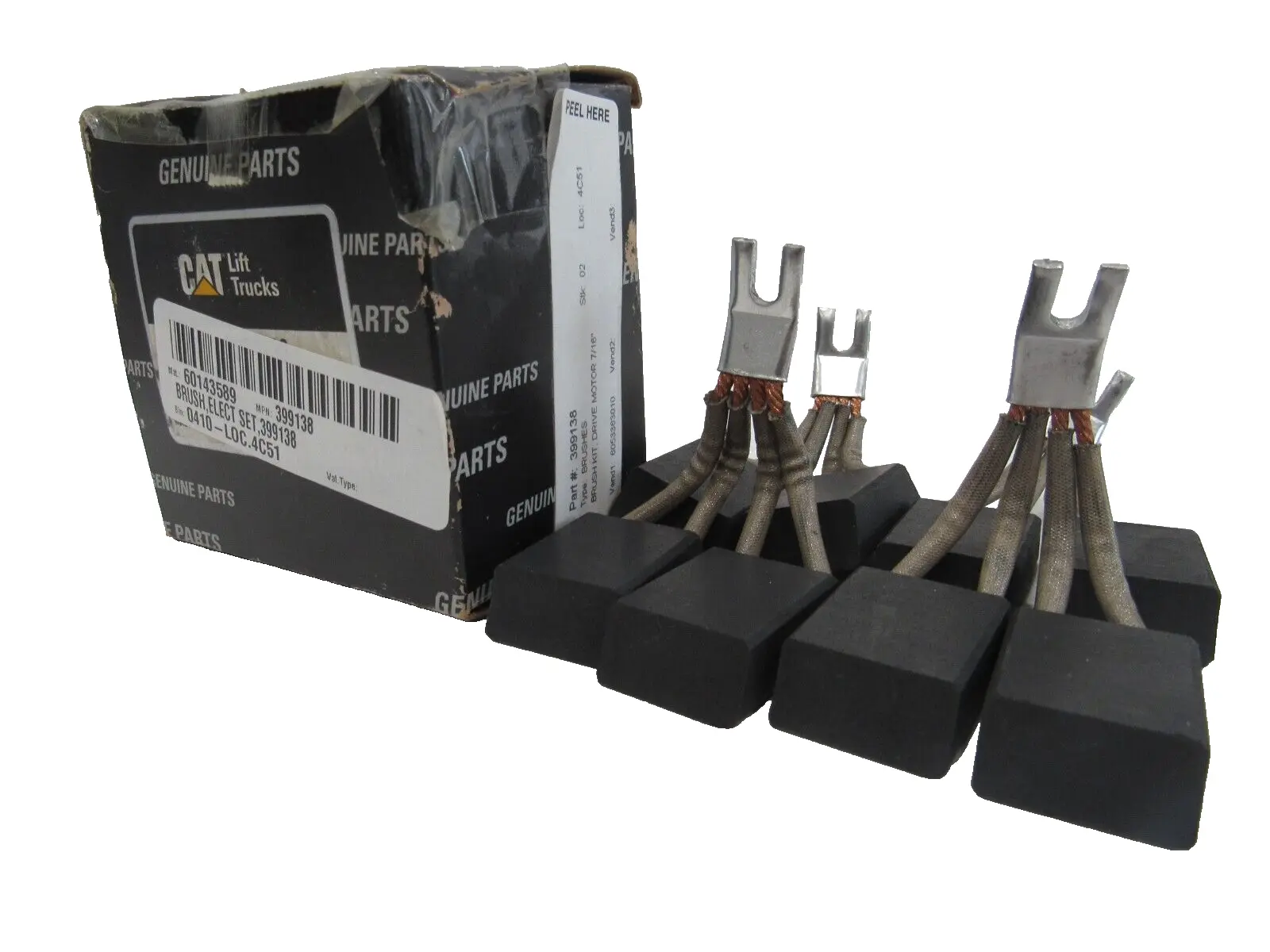 NEW CAT 399138 CARBON BRUSH SETS