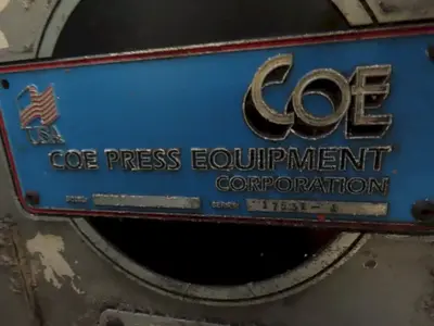 36" COE PRESS MOUNT SERVO FEED CABINET WITH CONTROL : YOBRO #24891