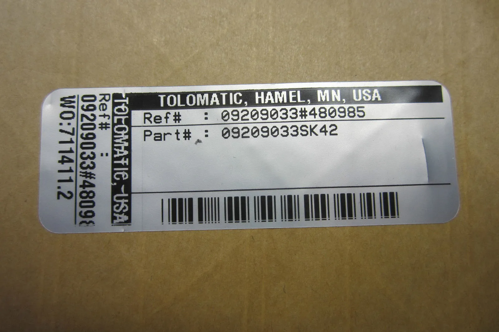 NEW TOL-O-MATIC 09209033SK42 KIT