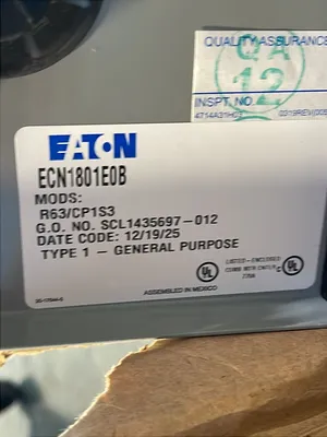 Used 2025 EATON ECN1801E0B Starters Ohio US | HGR 24 #1148077