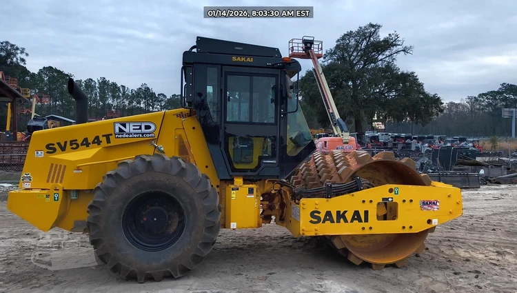 Used 2025 SAKAI SV544T Single Drum Rollers Georgia US | National Equipment Dealers #1422638