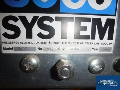 USED SOCO Systems SOCO Systems Taper, Model T-10