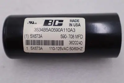 BC 5X673A 110-125 VAC 590-708 MFD STOCK #K-2308