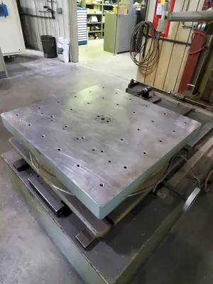 36" X 36" PORTAGE ROTARY LAYOUT MACHINE. STOCK # 0631622