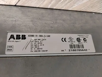 ABB ACS880-01-302A-5+L502 Electrical/PLC/Automation | ESS Industrial Equipment Sales (7)