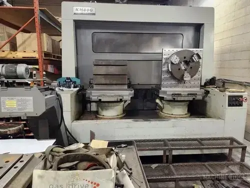 Used 2011 HYUNDAI KH-80G Horizontal Machining Centers Arizona US | KD Machinery #335728