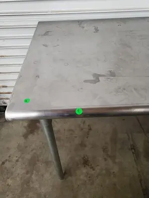 STAINLESS STEEL WORKBENCH 72  X 30