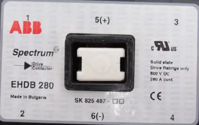 NEW ABB EHDB280-21-11 CONTACTOR EHDB2802111 SK825487-AF