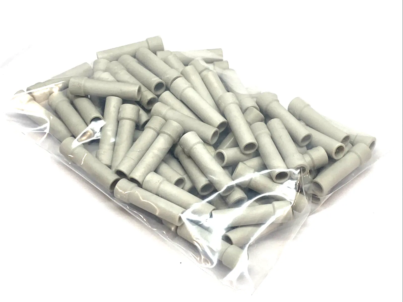 USED SMC PLUG FITTING 10MM TUBE ONE-TOUCH PNEUMATIC STOPPER LOT OF 60