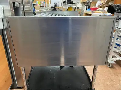 Used Nemco Used Nemco 8250SX-SLT Digital Hot Dog Roller Grill 50 Hot Dog Capacity 120V AS IS Grills & Griddles Illinois US | Falcon Restaurant Supply #1376233