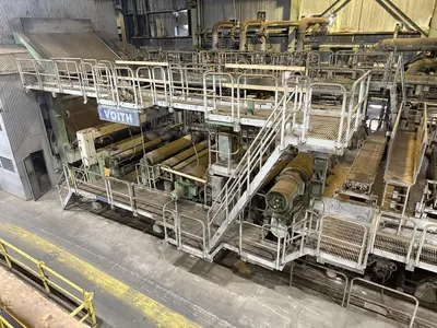 2001 VOITH Fourdrinier Paper Machine Paper & Converting Equipment, Paper Machines | Alpine CS Machinery (7)