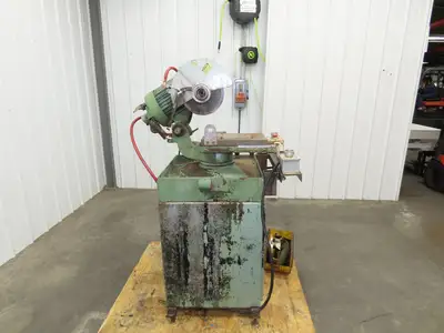 Brown Master 10" Manual Cold Cut Miter Metal Saw 850/1700RPM 460V 3Ph