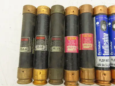 Dual Element Time Delay Fuse RK5 60Amp 600VAC 300VDC Lot of 16
