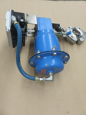 Jamesbury 2"-150 Butterfly Valve with Actuator and Positioner , Unused Spare Room