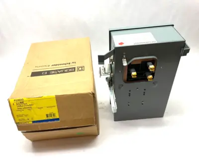 USED SQUARE D I-LINE FUSIBLE BUSWAY PLUG-IN UNIT 3-PHASE 30A 600V