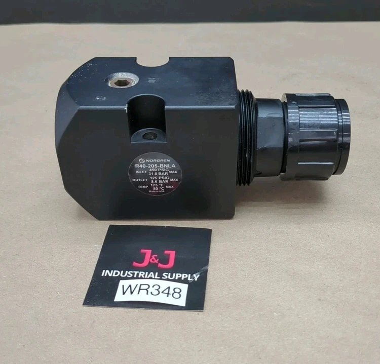 New | in-Stock Norgen R40-205-BNLA Air Pressure Regulators Indiana US | J&J Industrial Supply #495892