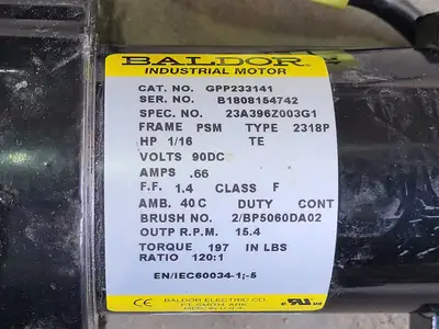 USED BALDOR GPP233141